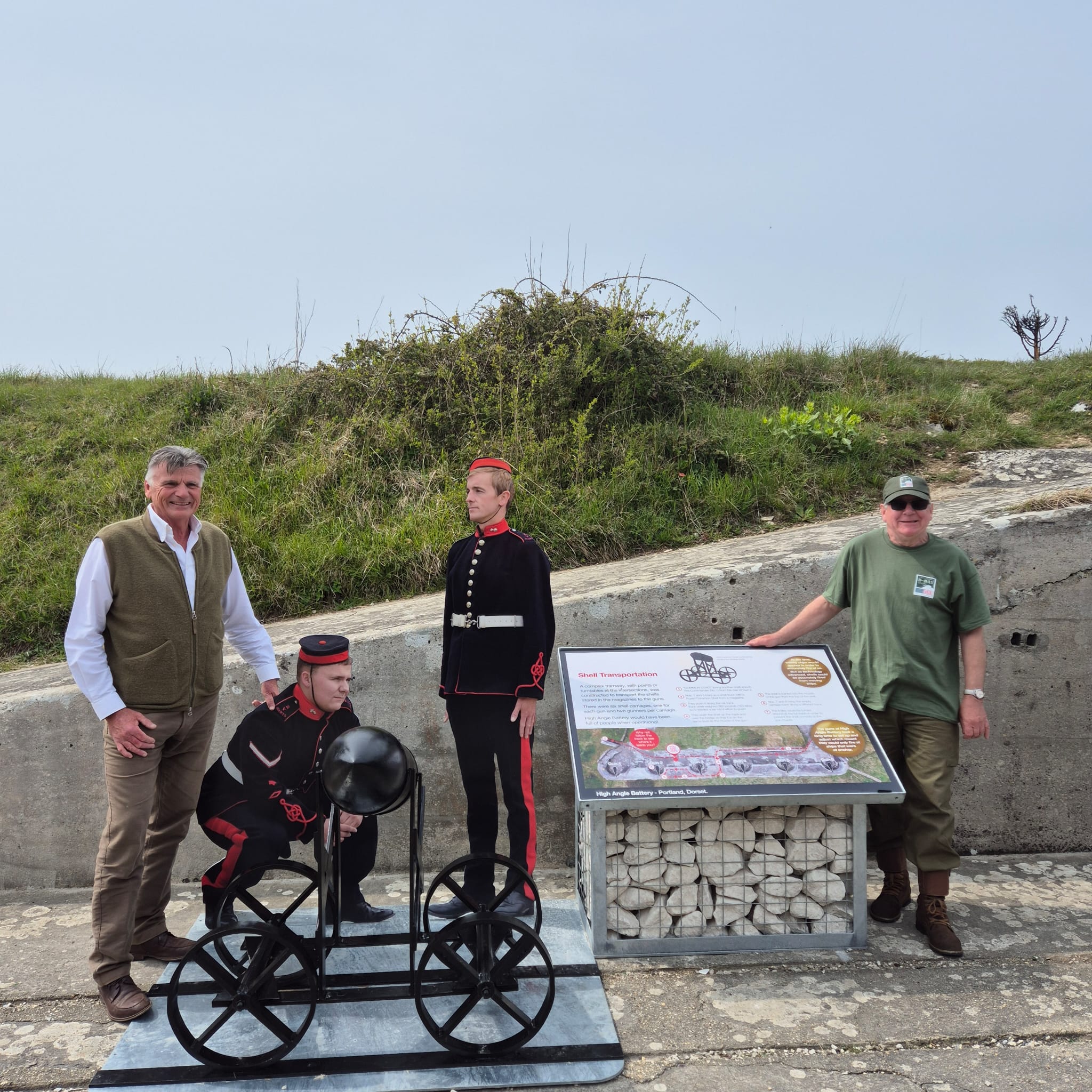 How the Castletown D-Day Centre Helped Unlock a £250,000 Grant for the High Angle Battery
